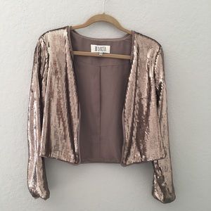 NWOT BB Dakota Sequins Jacket Sz M